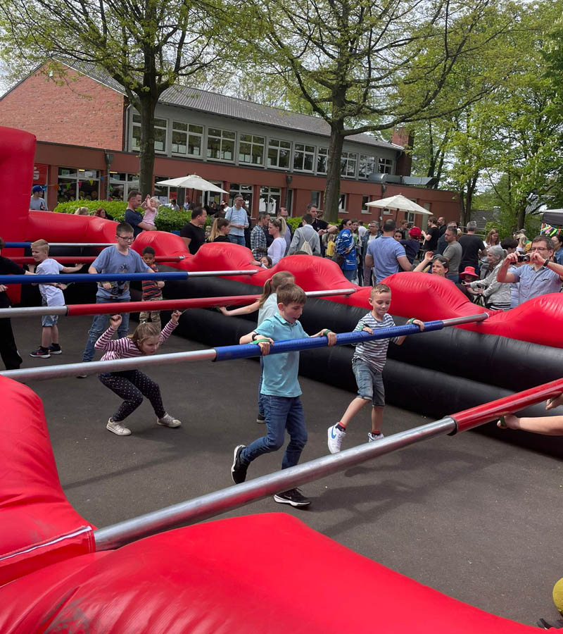 Fussball Menschenkicker XXL ohne Boden 